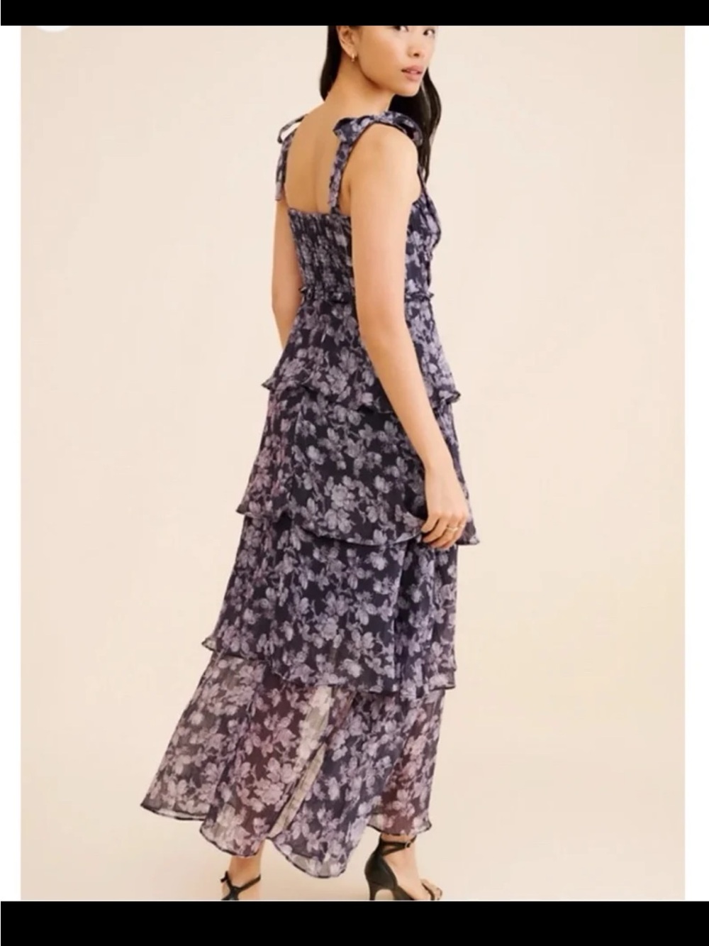 Astr the Label- Mellorie Floral Tiered Maxi Dress size Small - Picture 2 of 12